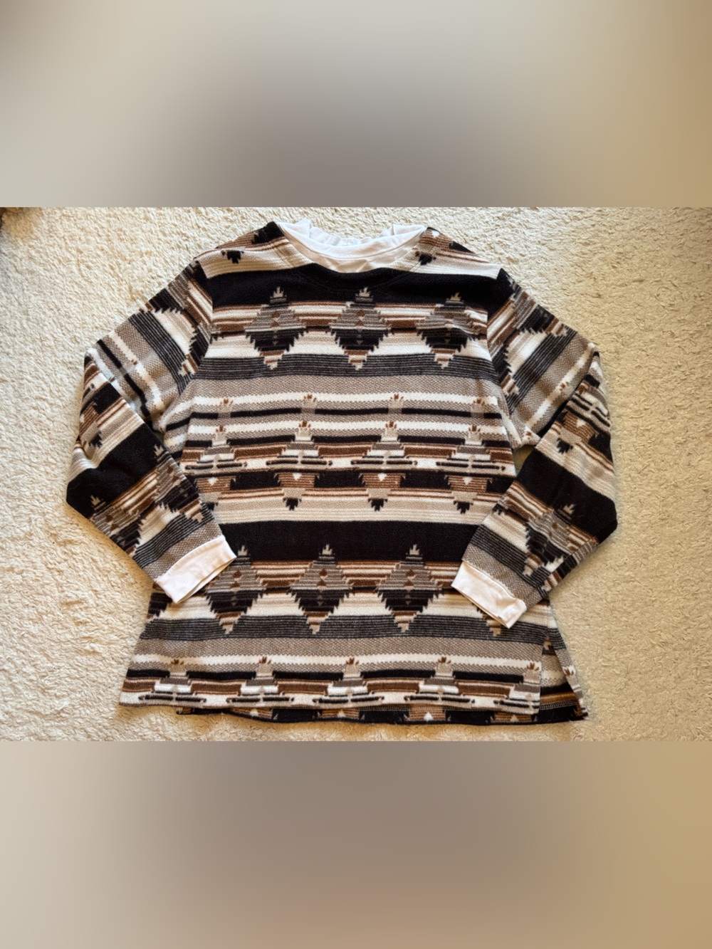 Vtg fleece pullover